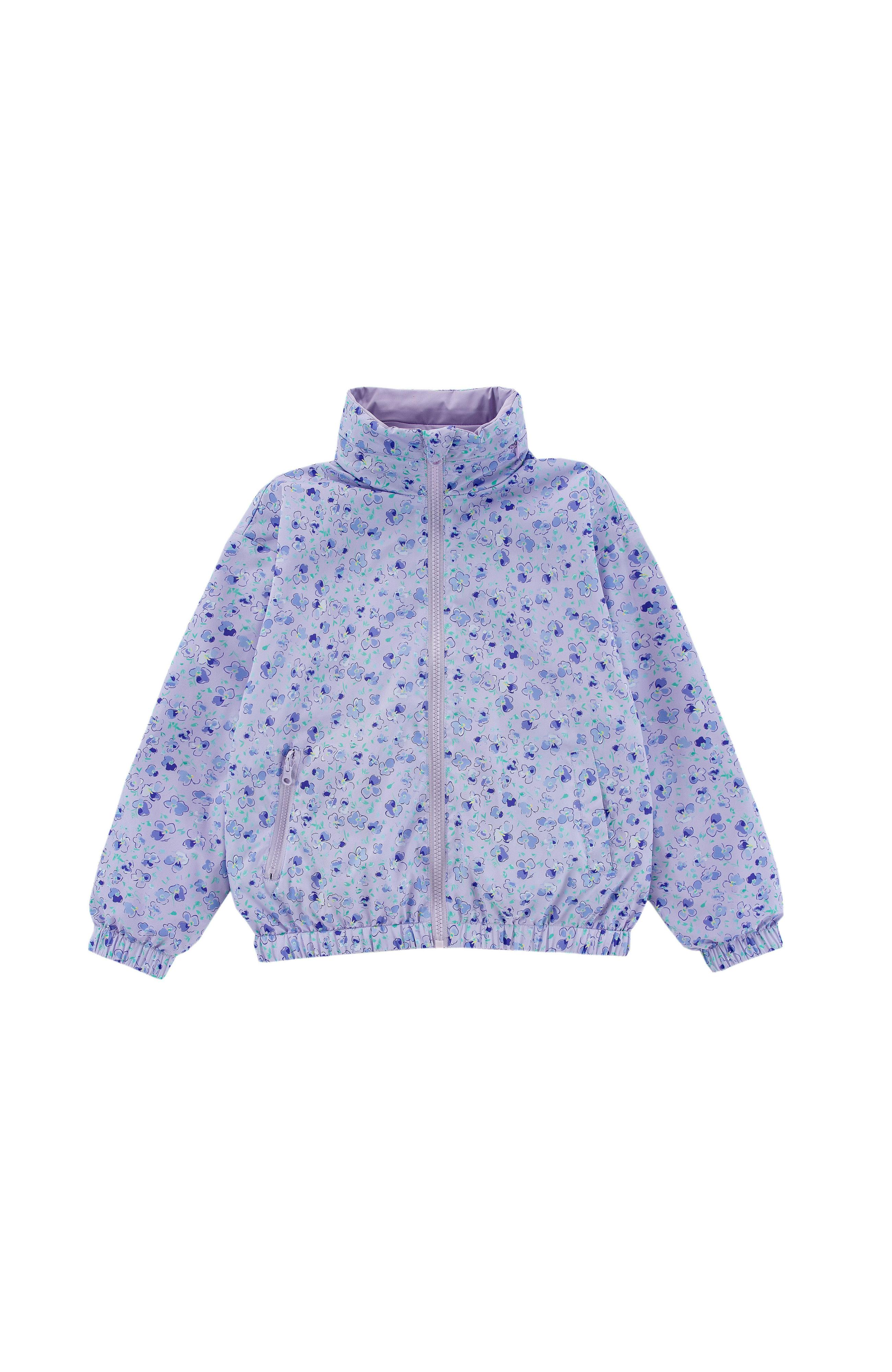 Max Reversible Rain Jacket Windbreaker, Purple Wisteria