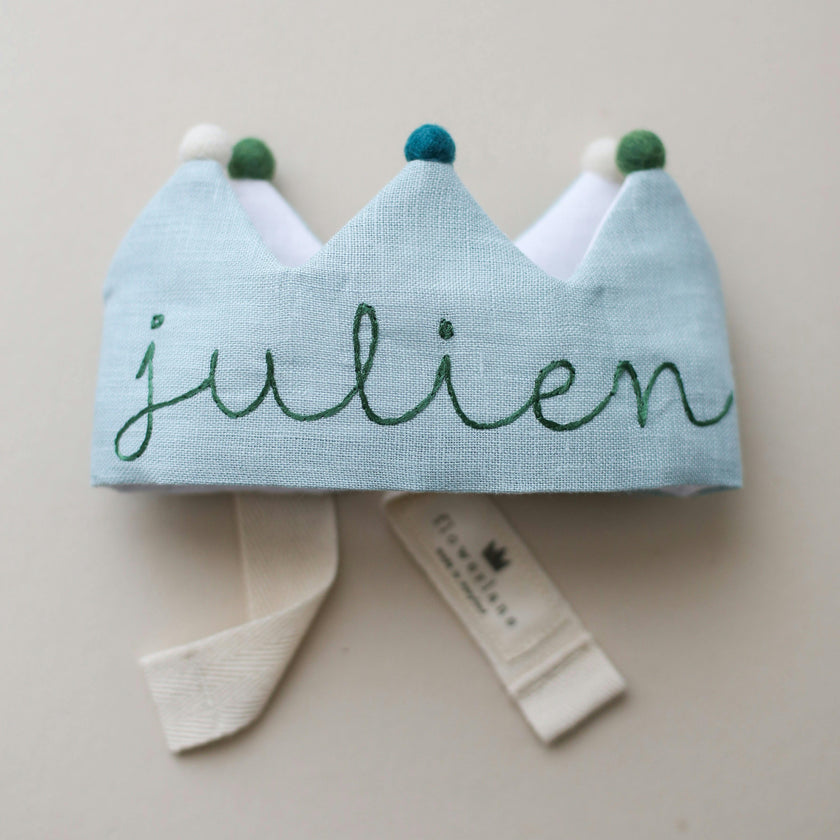 Mint Custom Birthday Crown