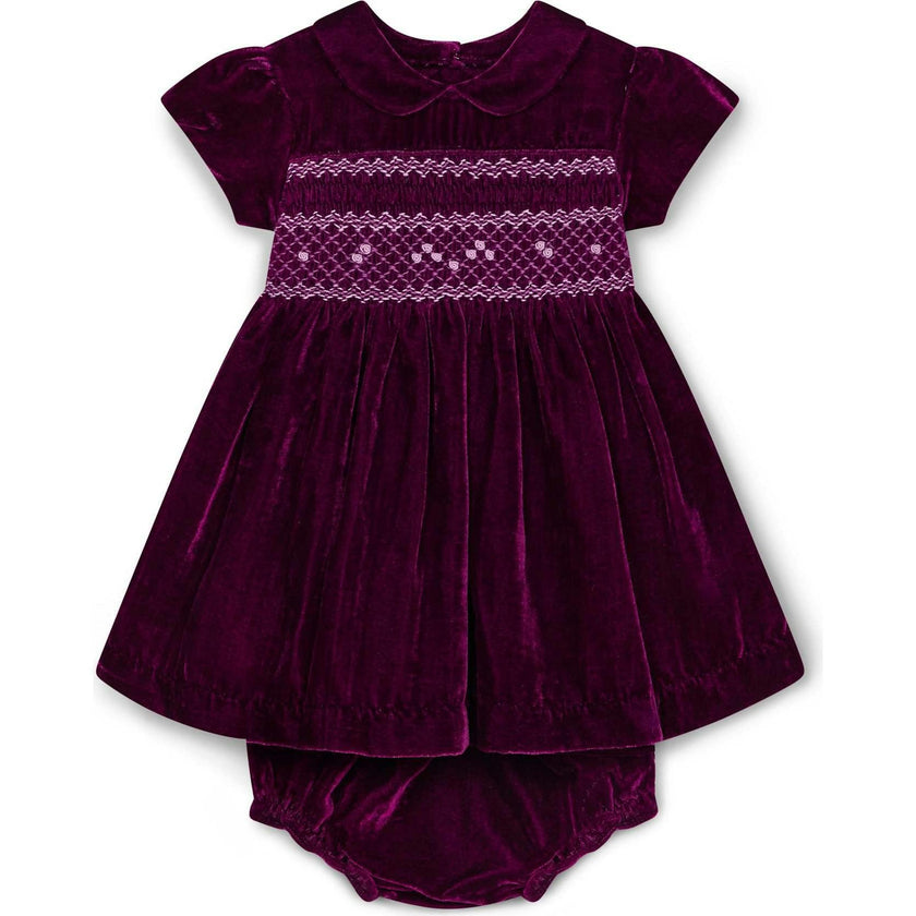 Smocked Baby Party Dress Petra