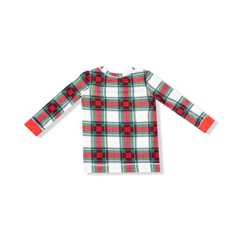 Holiday Plaid - Long Sleeve Loungewear Set