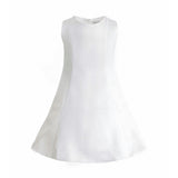 White HoneyBelle Floral Overlay Dress