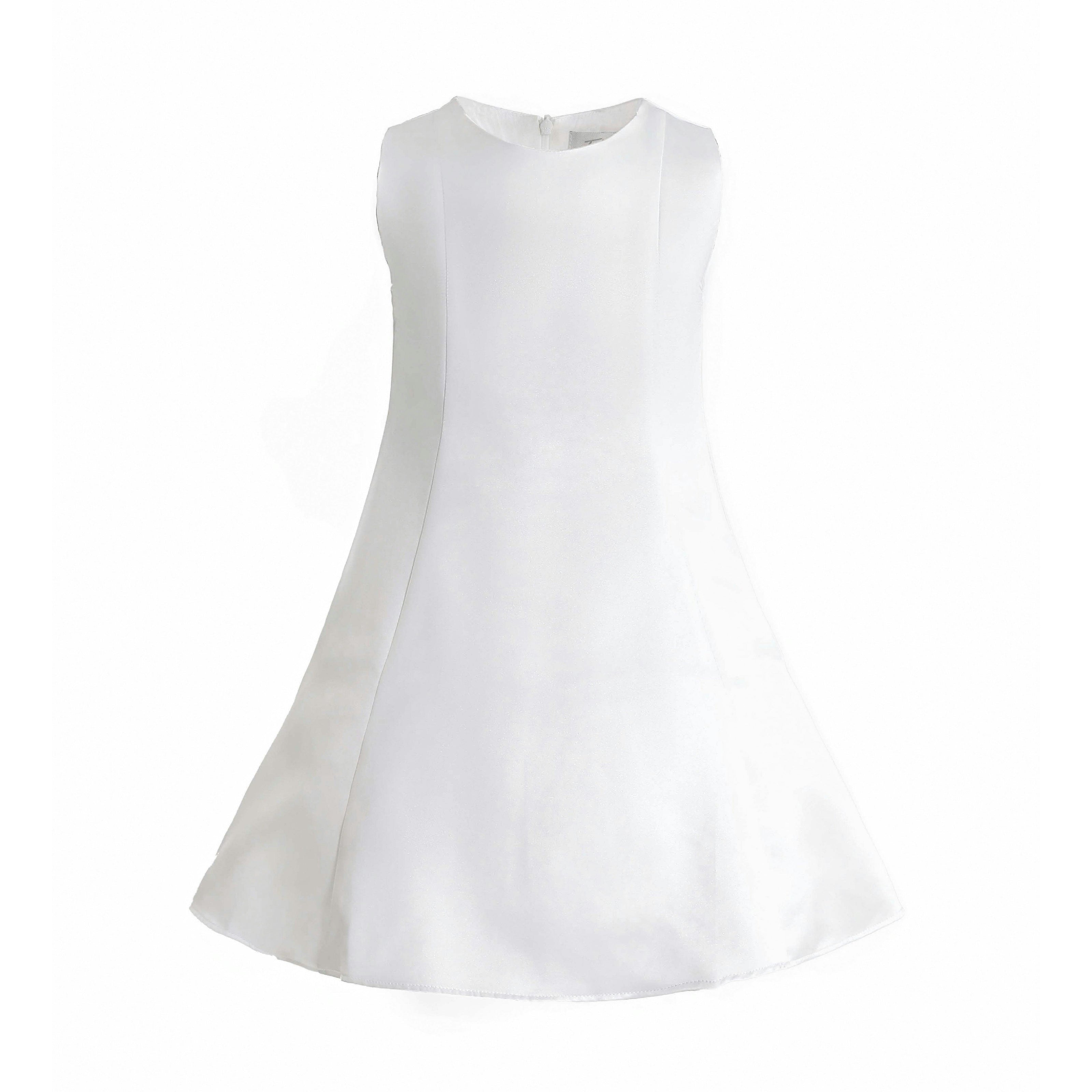 White HoneyBelle Floral Overlay Dress
