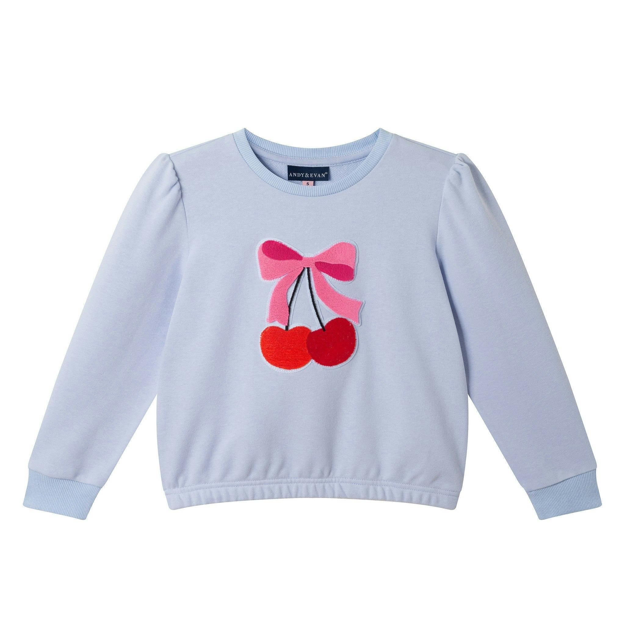 Toddler & Kids Sweatshirt | Cherry Bow