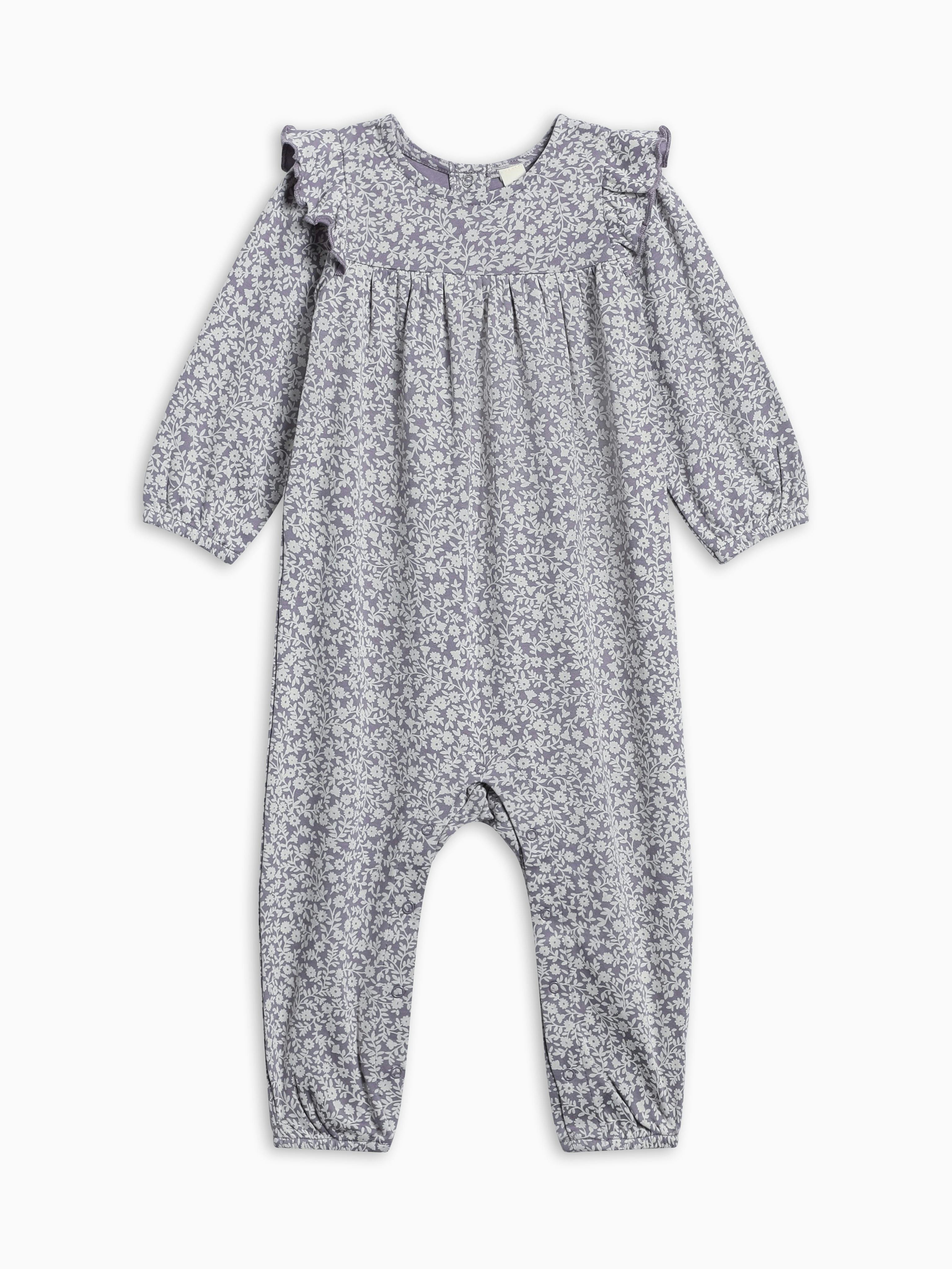 Jine Ruffle Sleeve Romper - Gwen Floral
