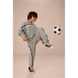 Stripe Popover, Grey