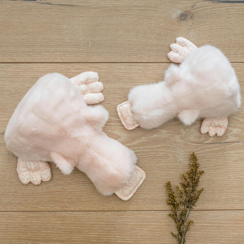 Aglae the Duck | Rose | Liberty Rose Print