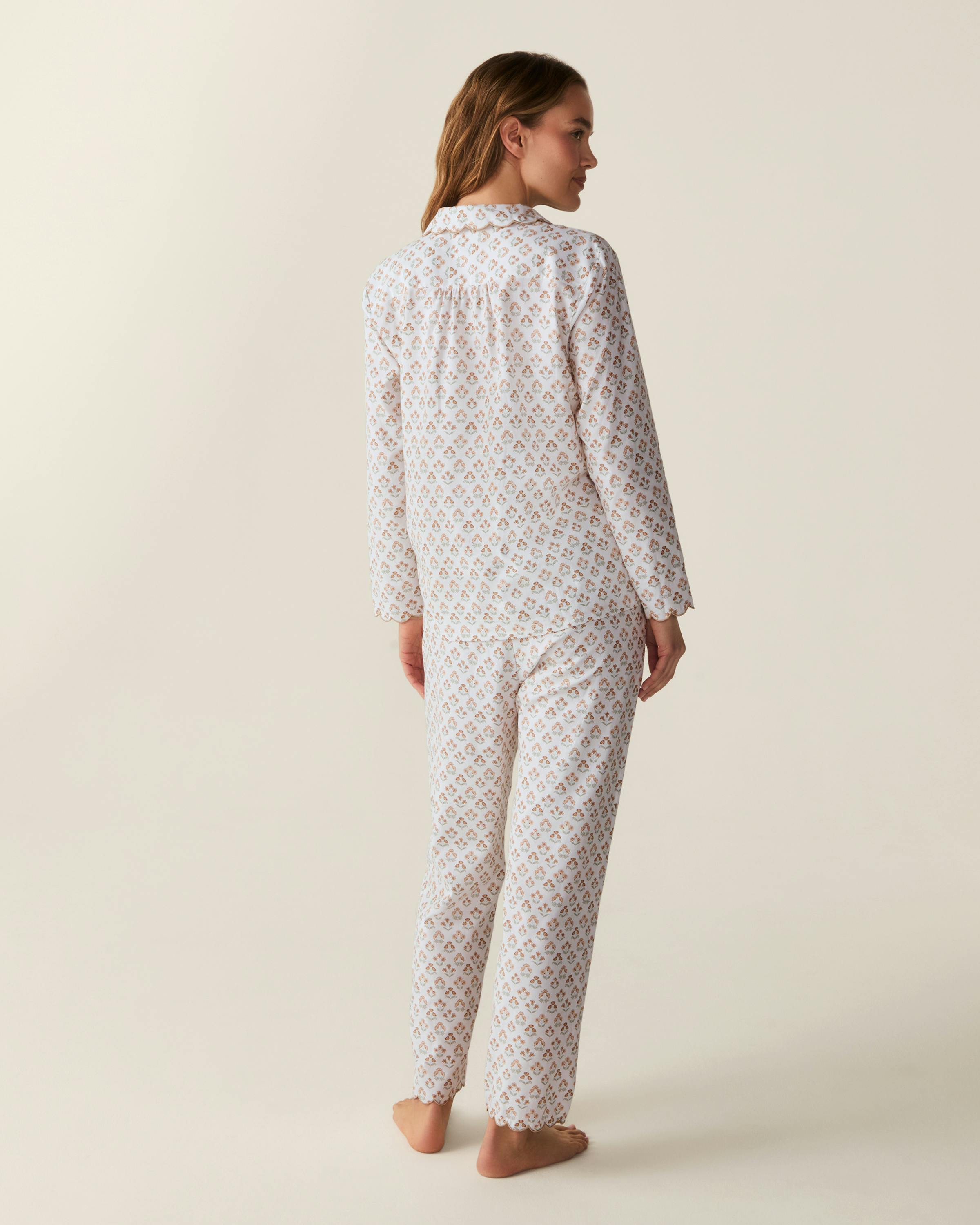 Women's Twill Colette Pajama Set in Estate Garden