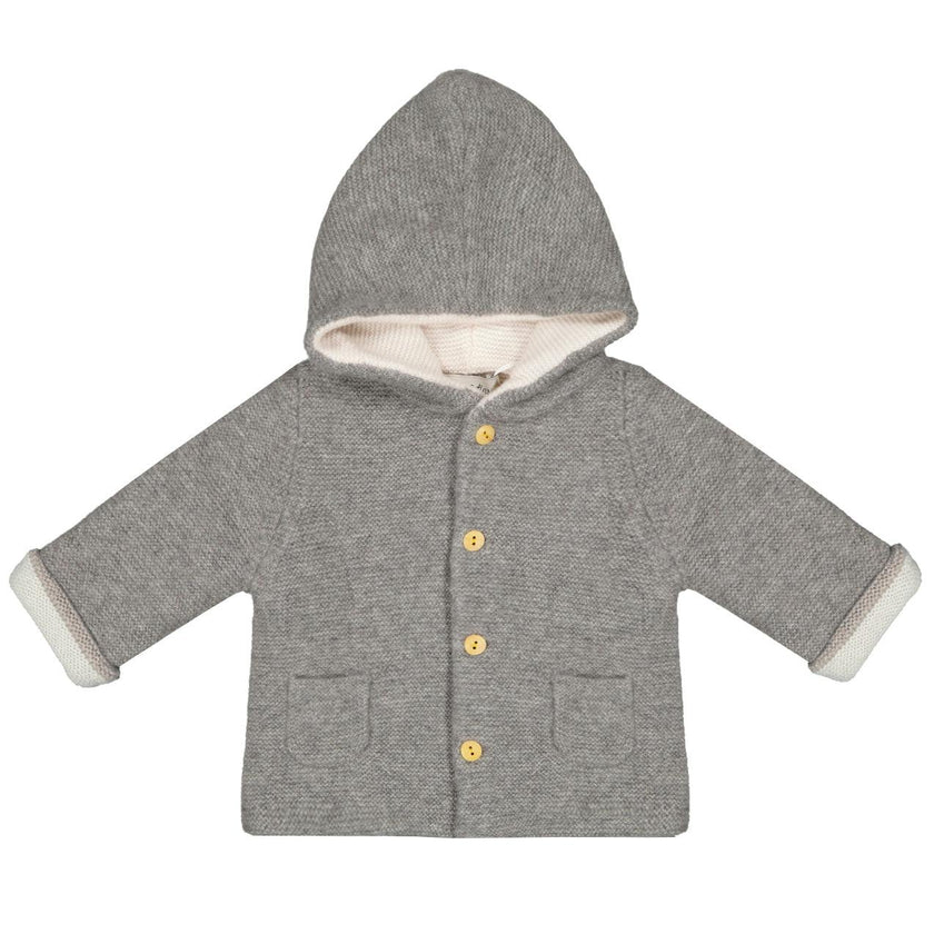 LES LUTINS Vivien Cashmere Jacket - Off-White