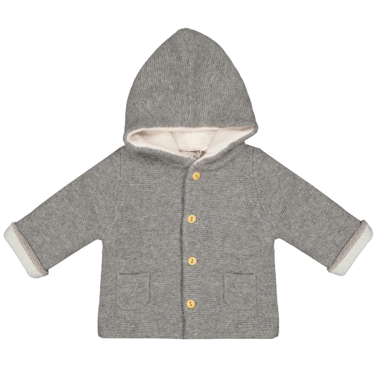 LES LUTINS Vivien Cashmere Jacket - Off-White