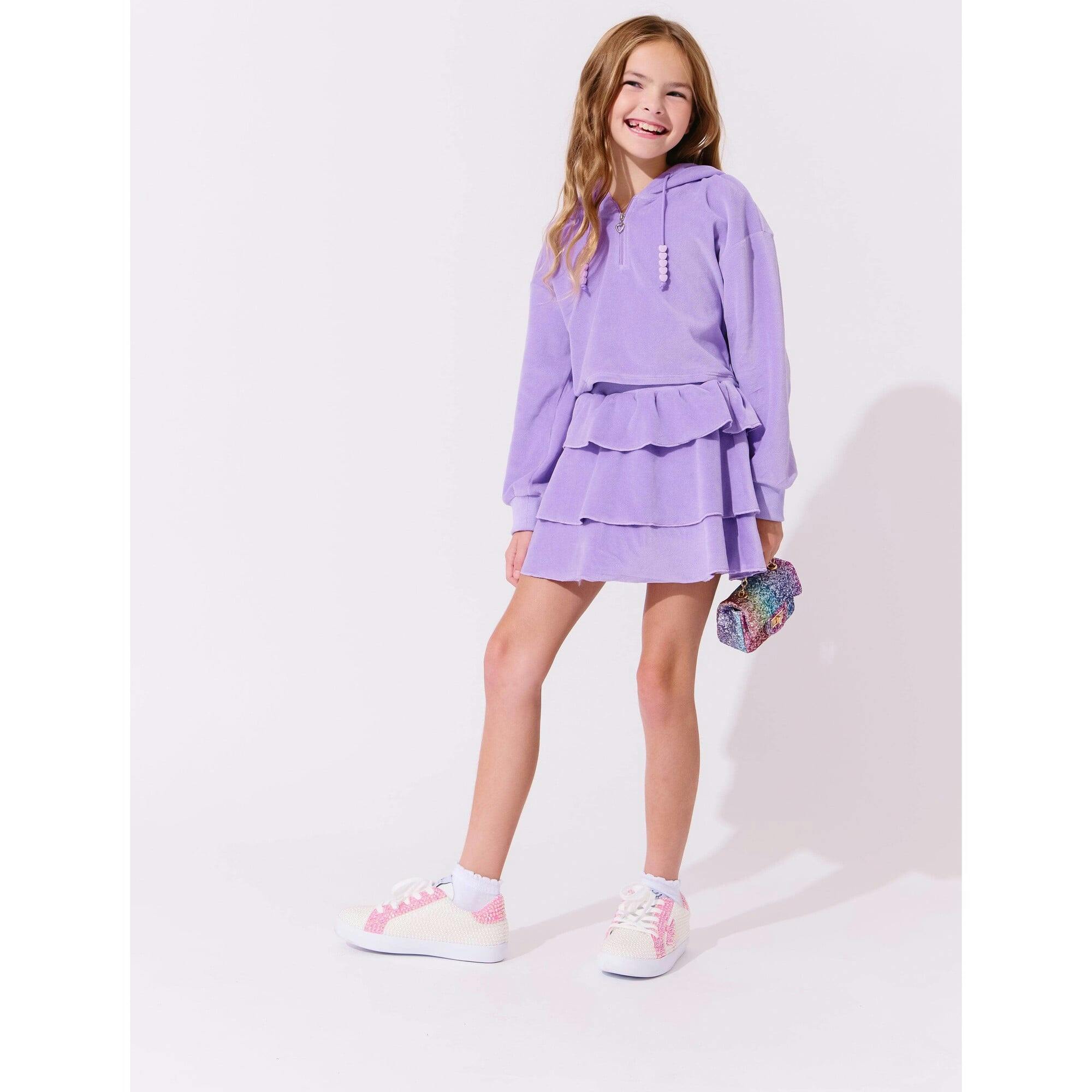 Happy Velour Set Hot Pink