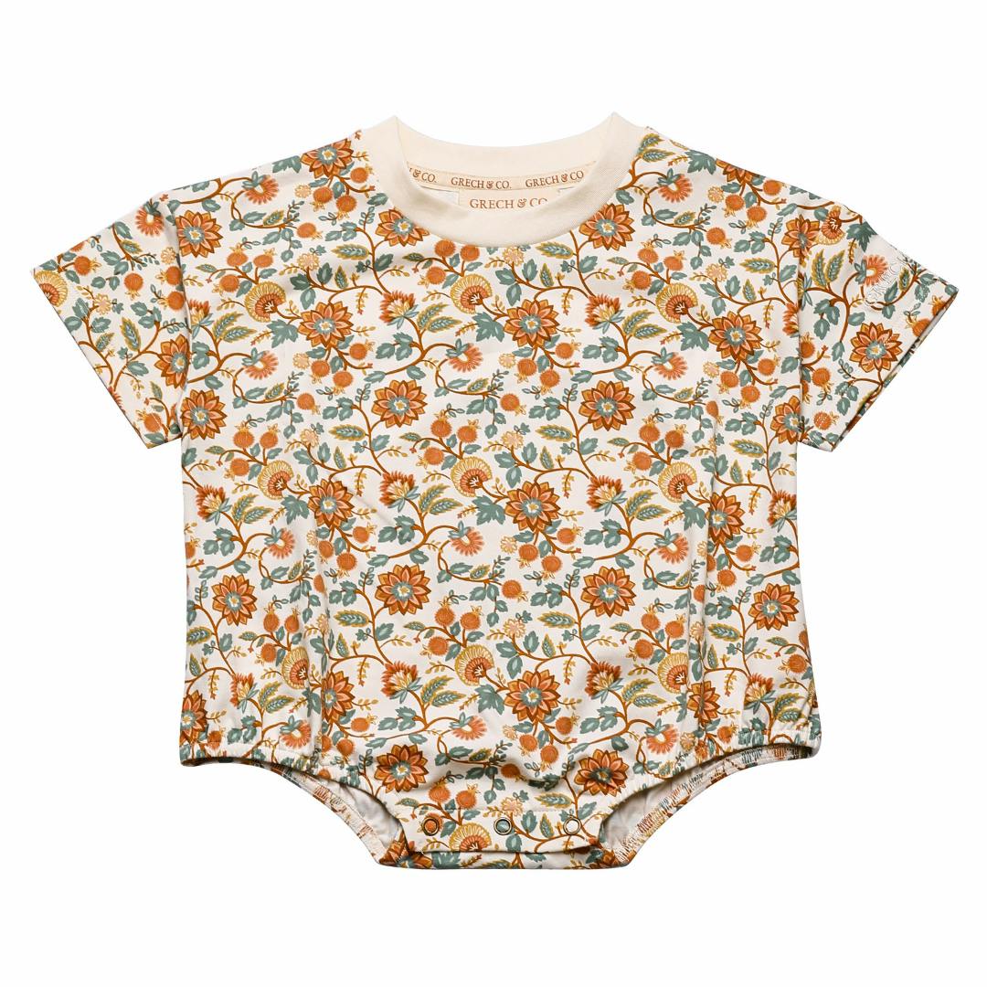 Bubble Romper | Organic Cotton Jersey - In Bloom