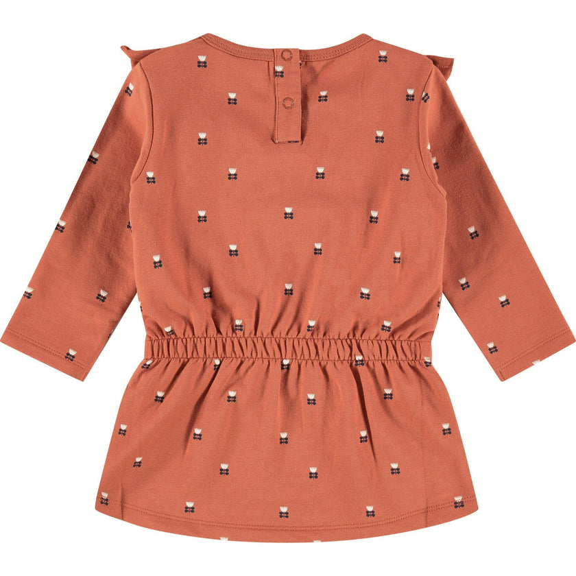 Ruffle Floral Dress