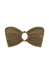 Tori Ties Bandeau Bikini Top
