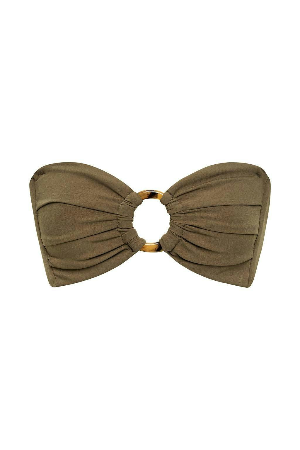 Tori Ties Bandeau Bikini Top