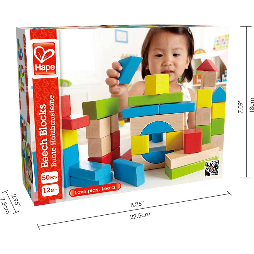 Maple Wood Kids Building & Stacking Blocks