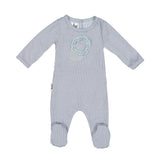 Shadow Shape Long Sleeve Footie