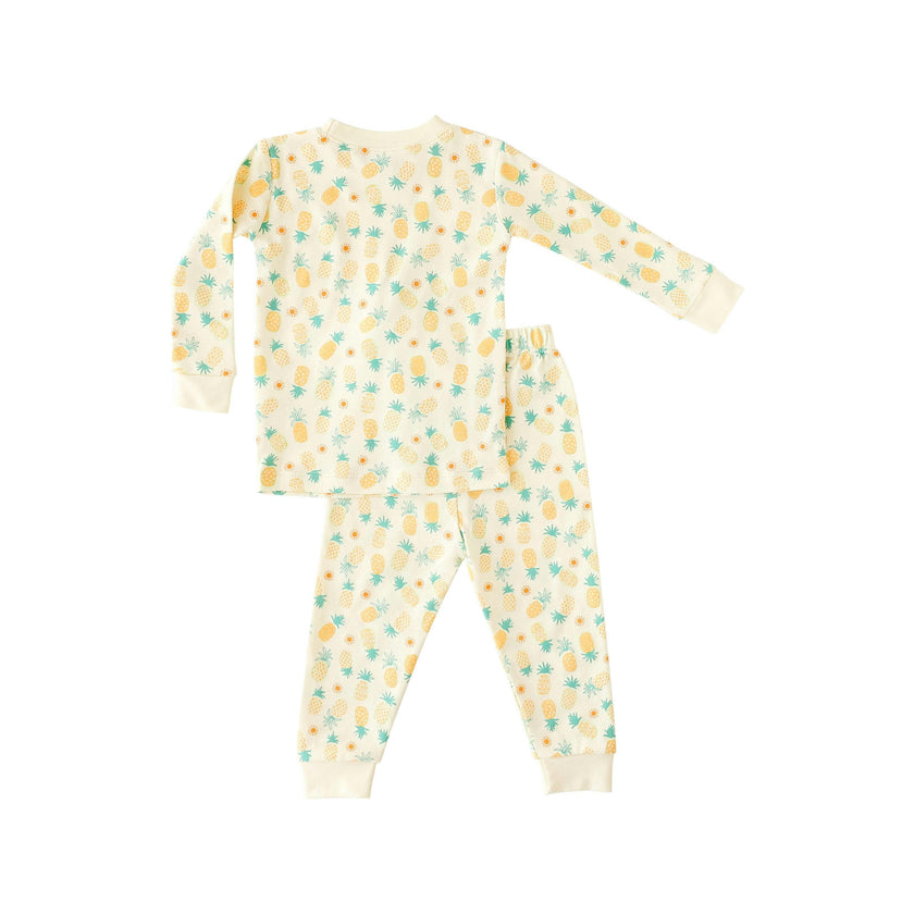 Pineapple Print 2-Piece Pajama