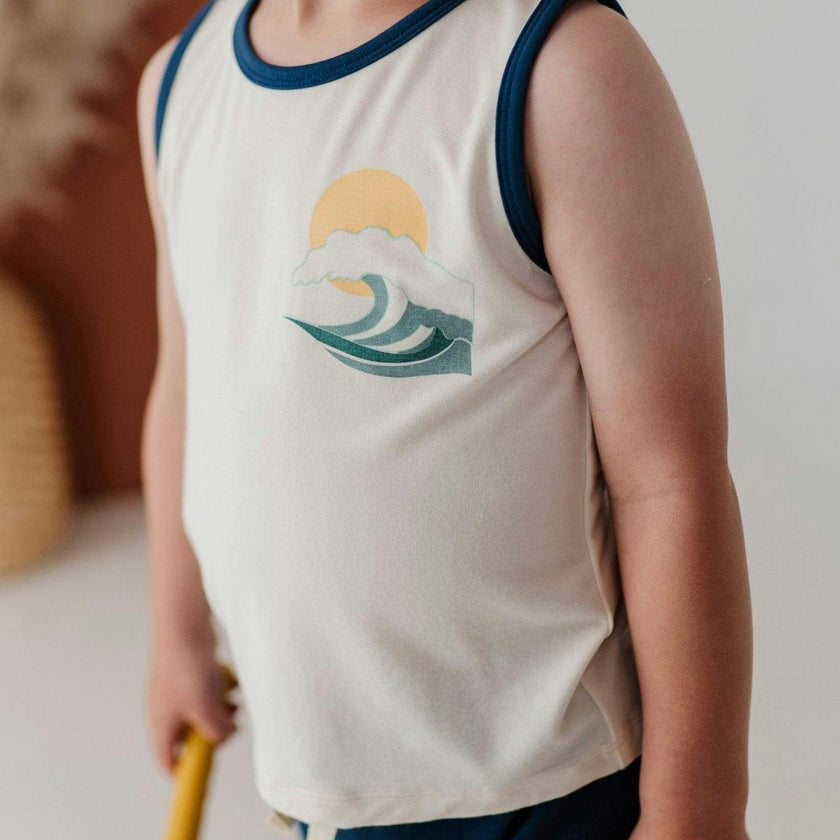 Boy's Tank Top Stars and Stripes