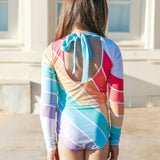 Playa Del Rey Rainbow Two Piece Long Sleeve