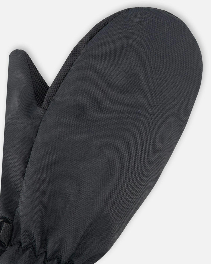 Baby Mid-Season Mittens Black