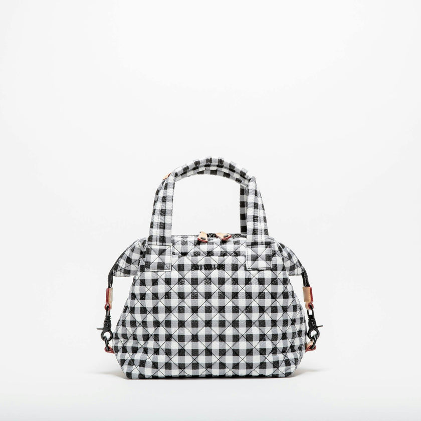 Black/White Gingham Small Sutton Deluxe