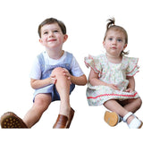 Maeve Ruffle Sleeve Baby Dress, Florals