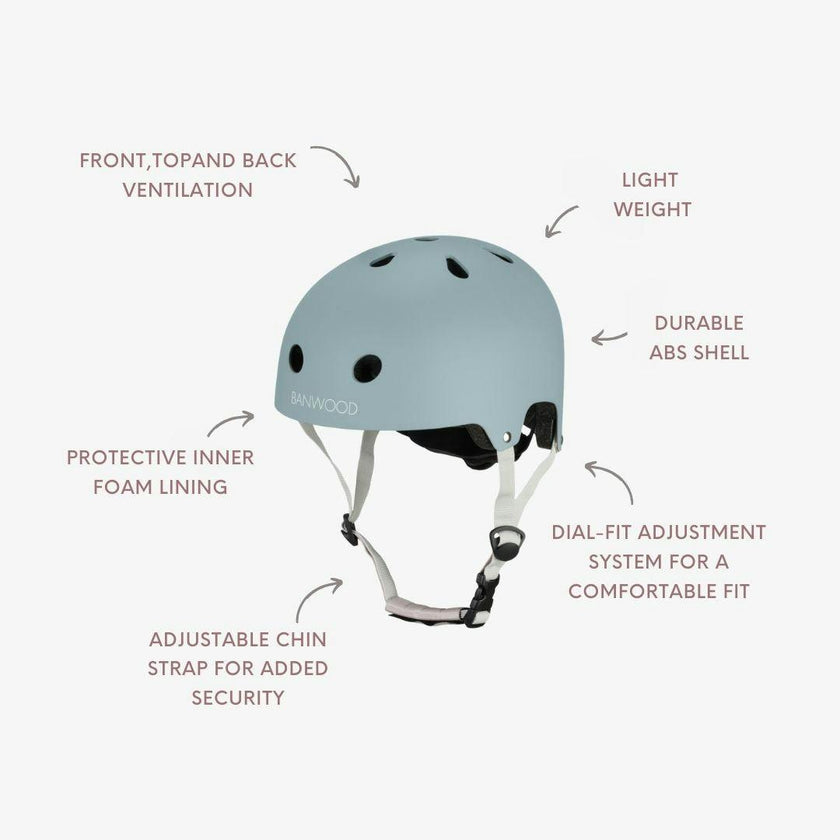 BANWOOD ECO HELMET - TEAL (50-54 cm)