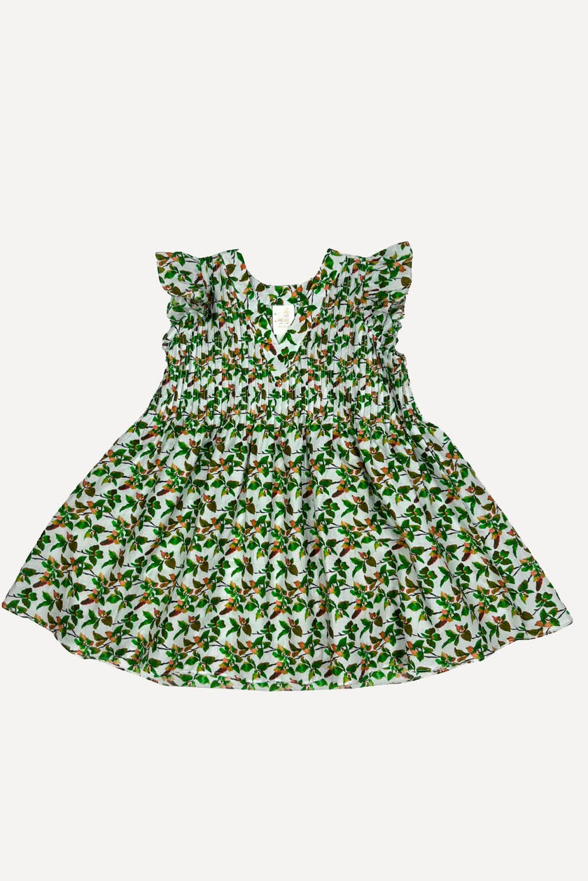 VIYA PINTUCK DRESS