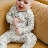 Zip-Up Footie Pajama - Mickey Mouse and Friends