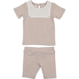 Poplin Bib Top & Short Set