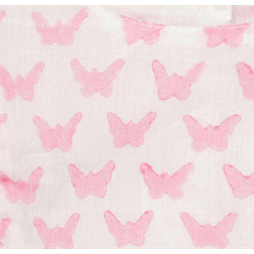 Sophie Girls Tassel Dress Pink Butterfly, Pink Butterfly