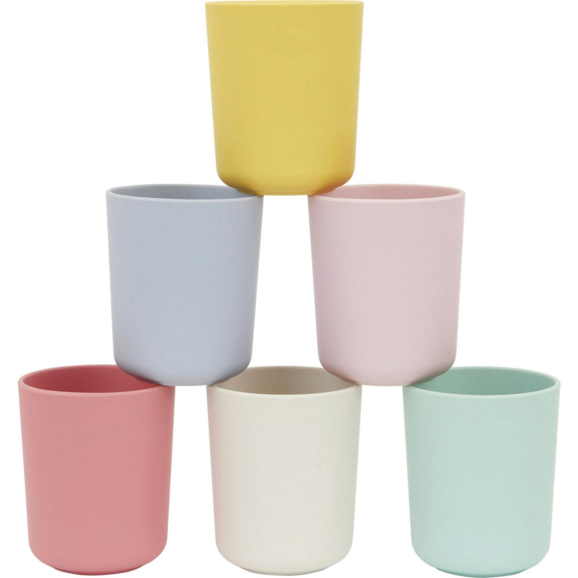 Mixed Set Bamboo Fibre Cups