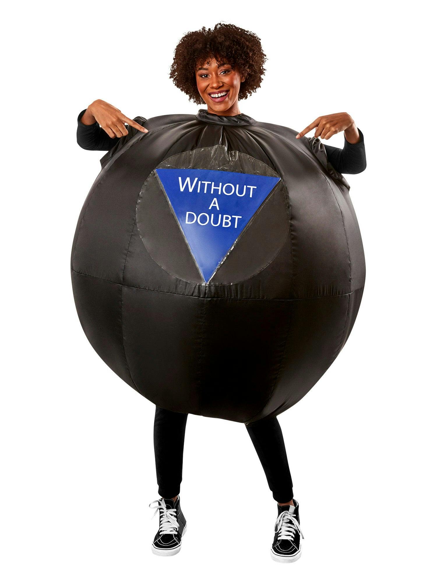 Adult Mattel Games Magic 8-Ball Inflatable Costume