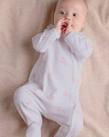 Baby Bunny Onesie in Pale Pink