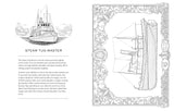 Working Boats Coloring Book