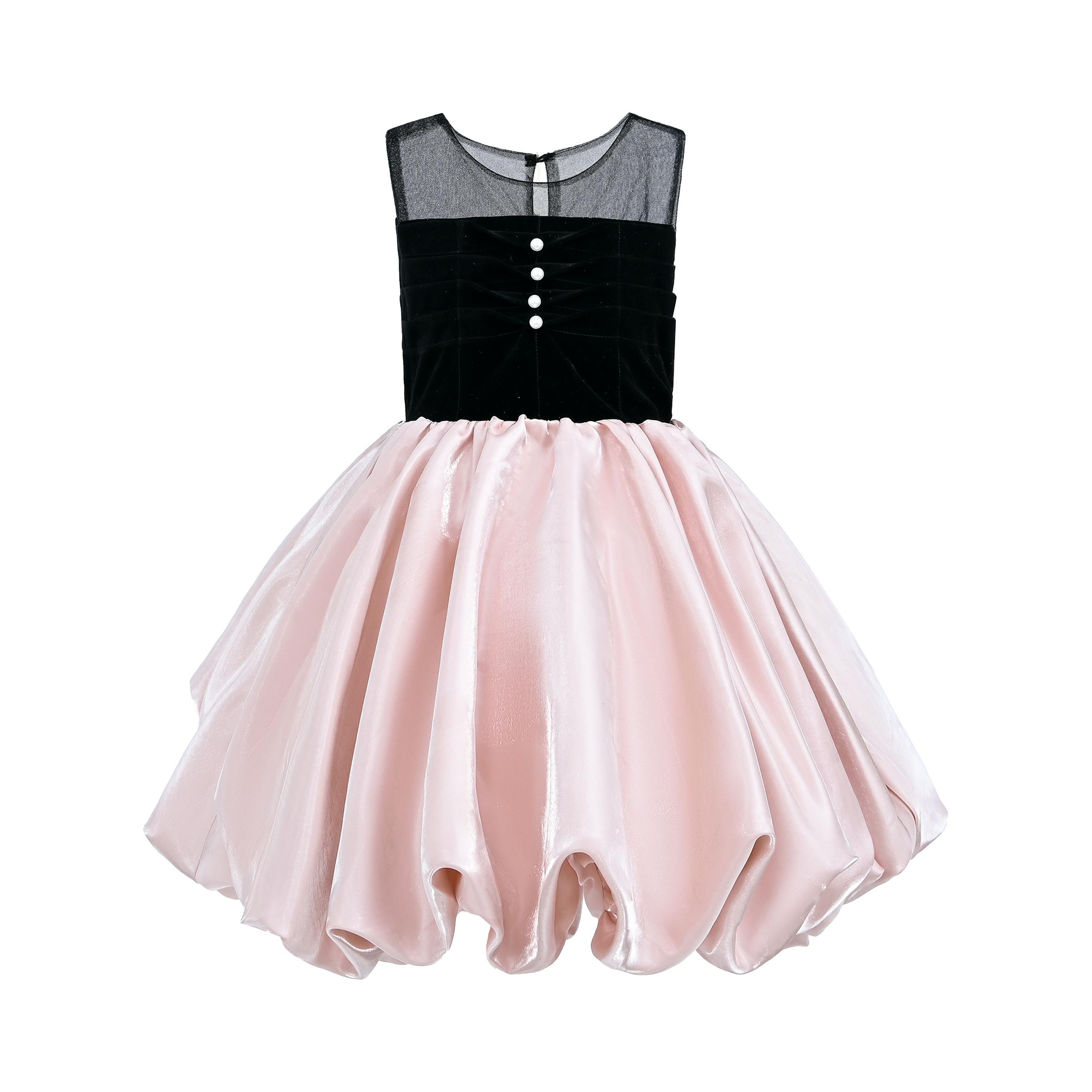 Pink Black Piazza Sleeveless Dress