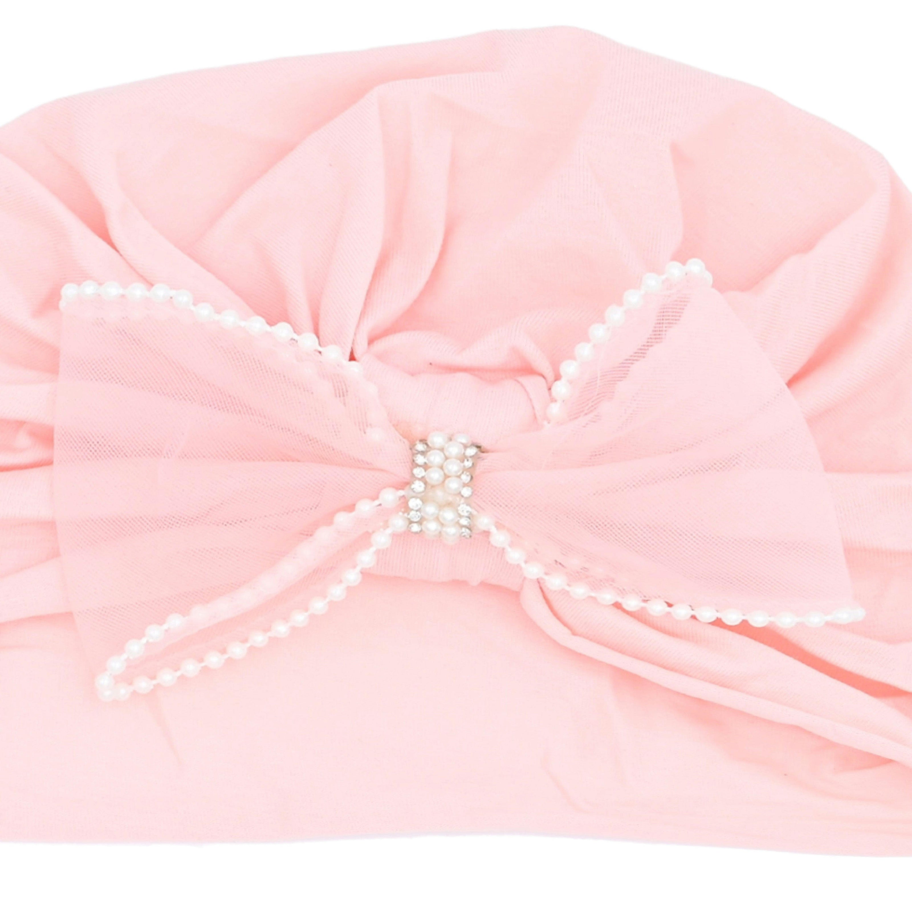 Crown & Bow Baby Hat Gift Set