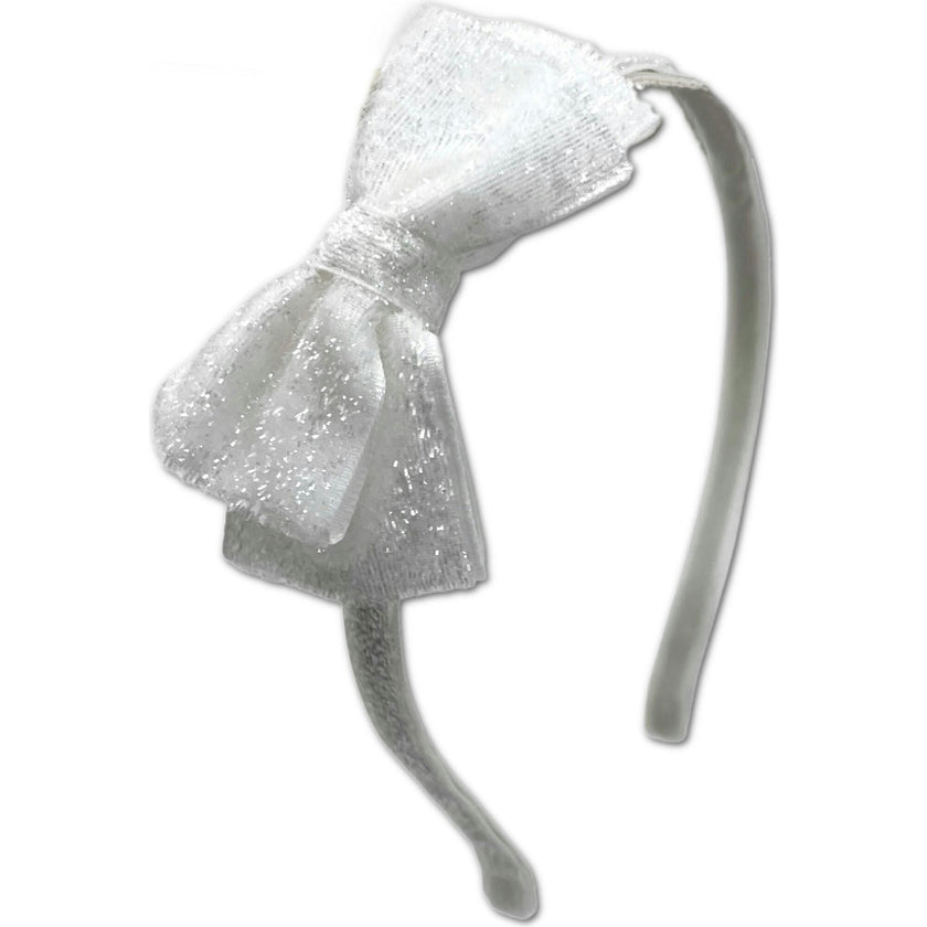 Glitter Bow Headband