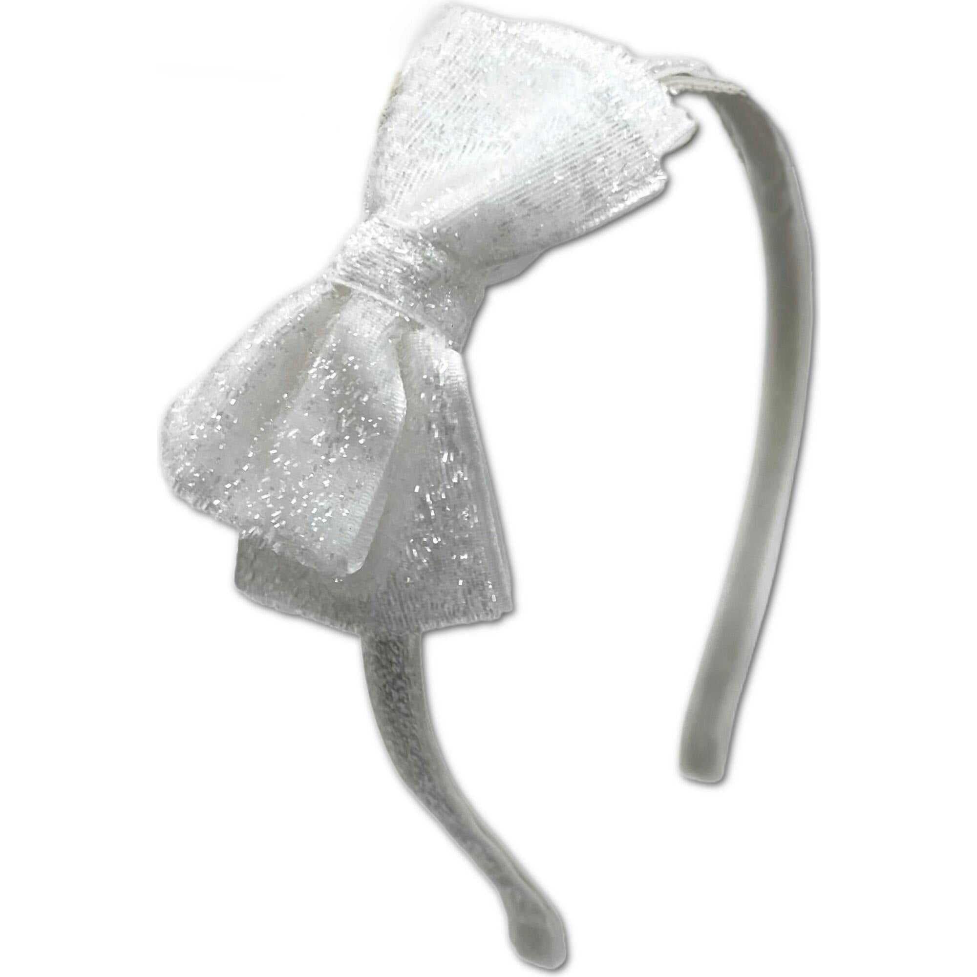 Glitter Bow Headband