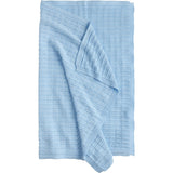 Cable Knit Blanket - Light Blue
