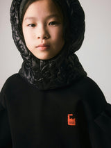Doll Balloon Sweatshirt Black