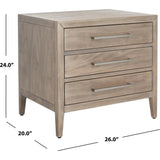 Ariella 3 Drawer Nightstand