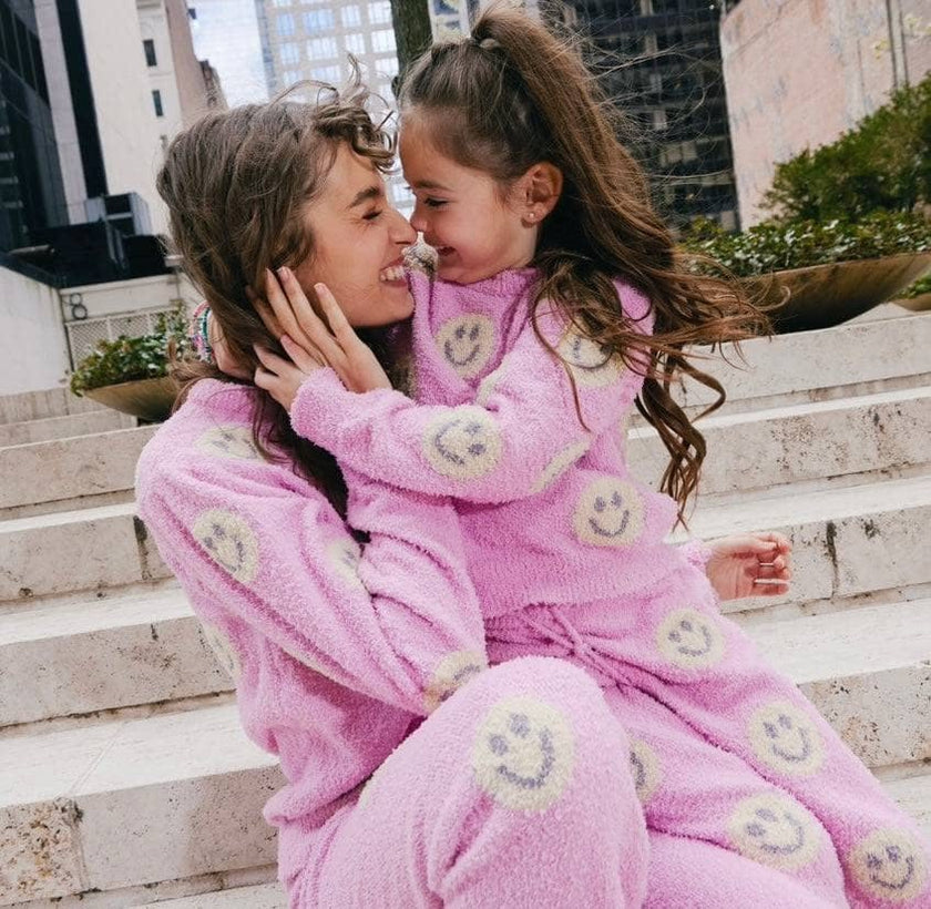 Pinky Fuzzy Smiley Emoji Set