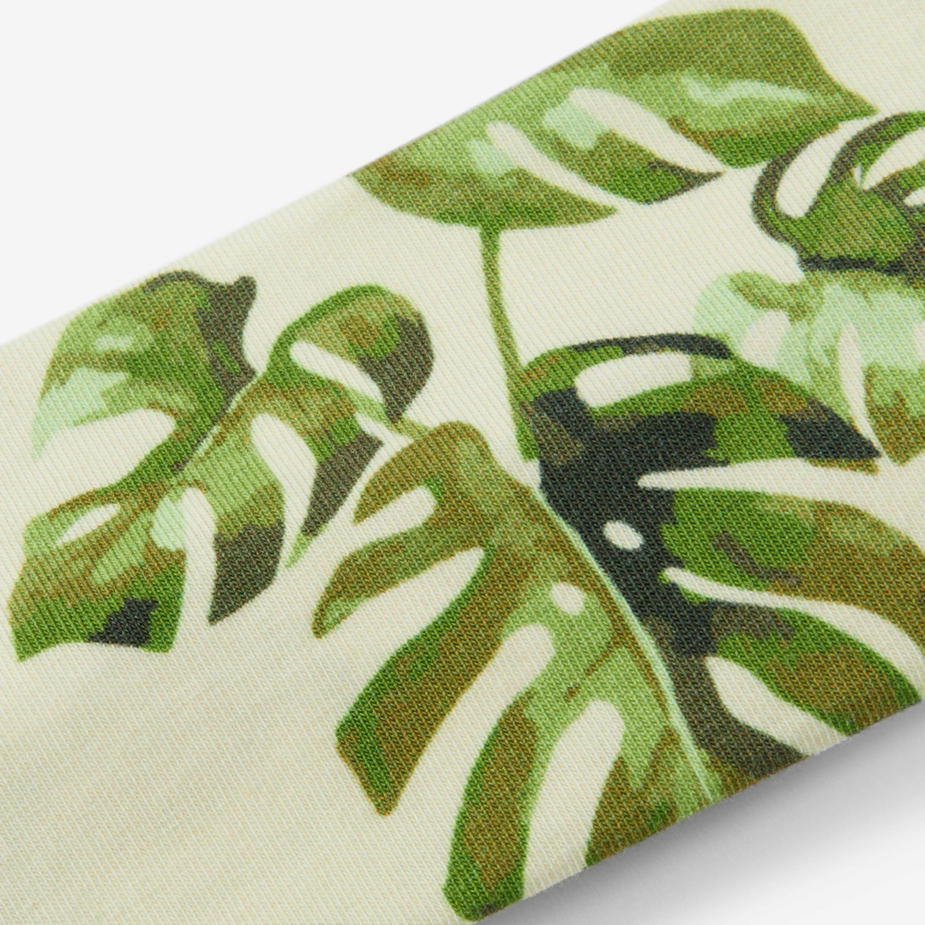 Island Leaf Cotton Stretch Knotted Headband