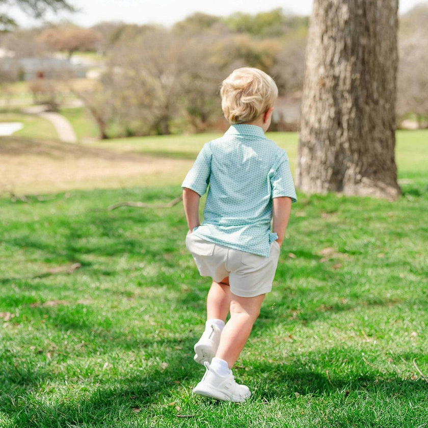 Will Boys' Performance Polo by LH Sport - Golf Tourney Classic Green