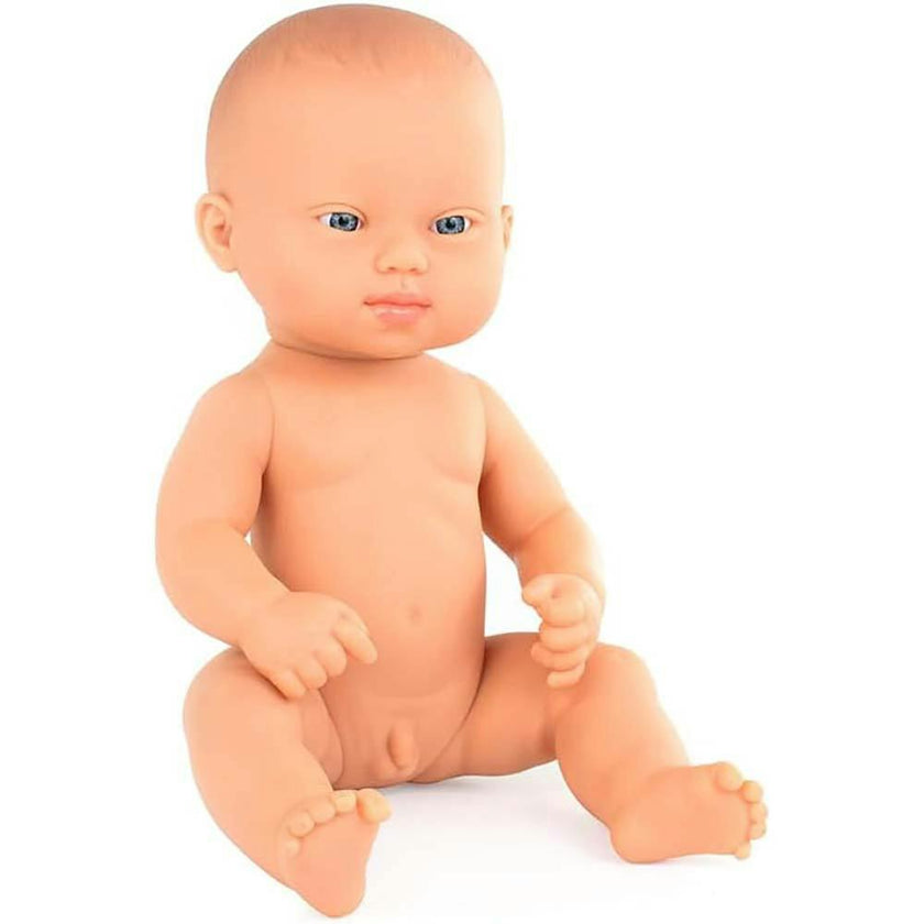 Boy Baby Doll with Down Syndrome - 12 5/8"
