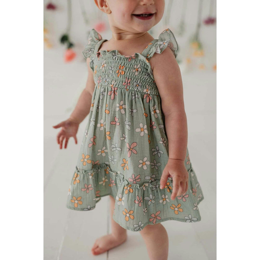 Baby Girl Flutter Dress Set