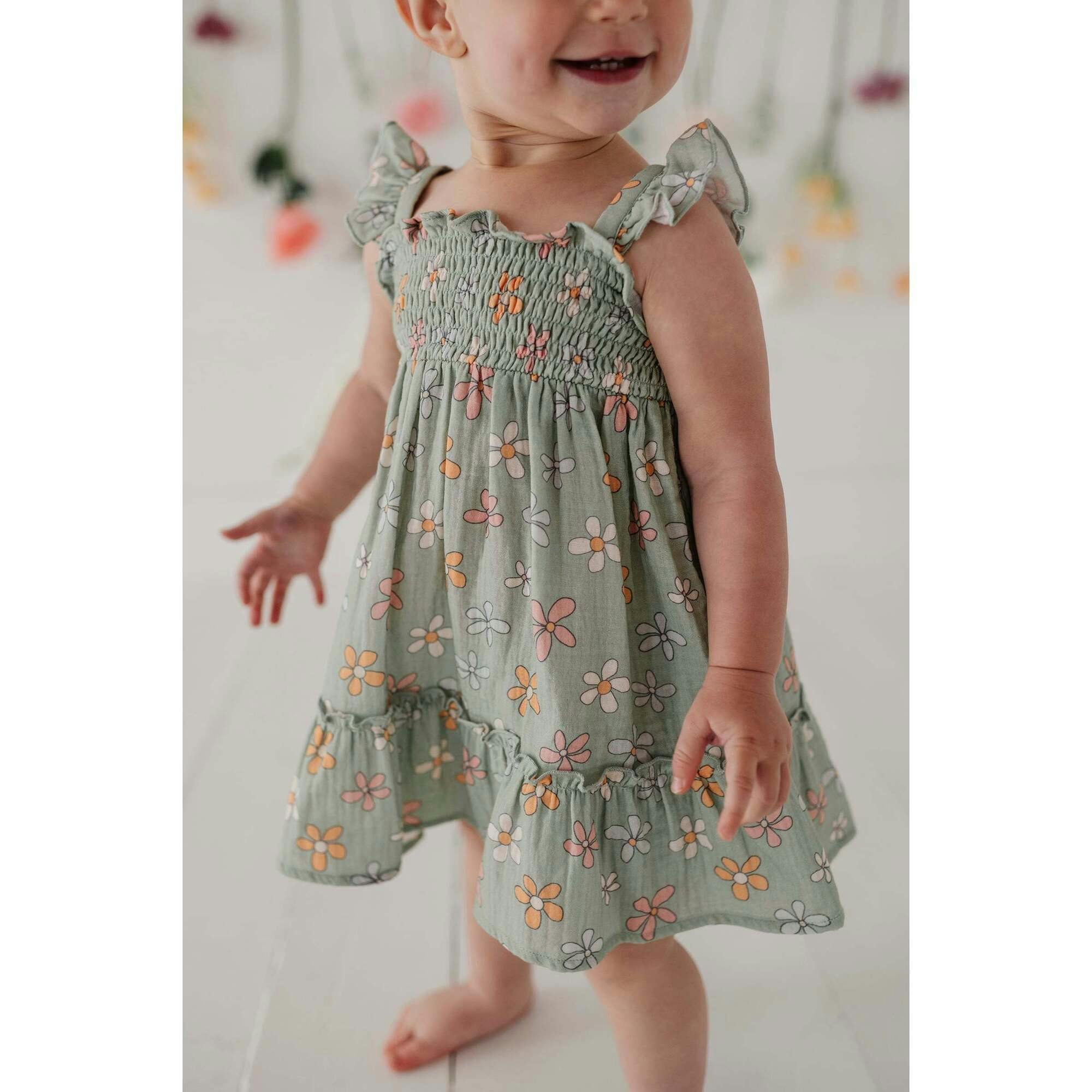 Baby Girl Flutter Dress Set