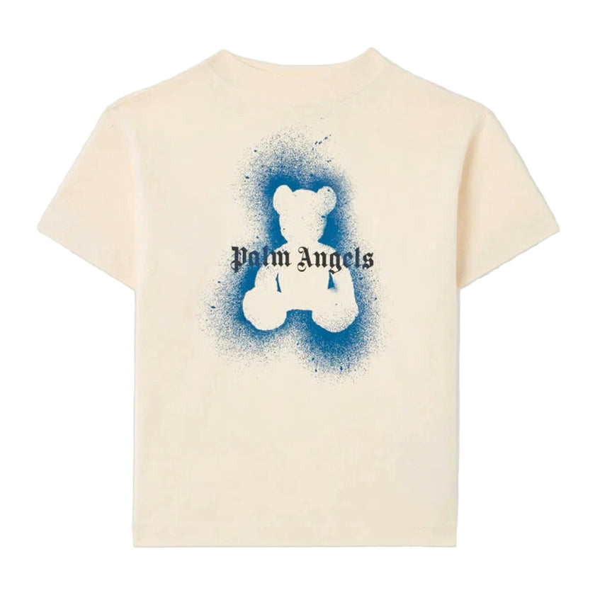 Off White Spray Bear Regular T-Shirt
