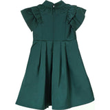 Rosalind dress (hunter green)